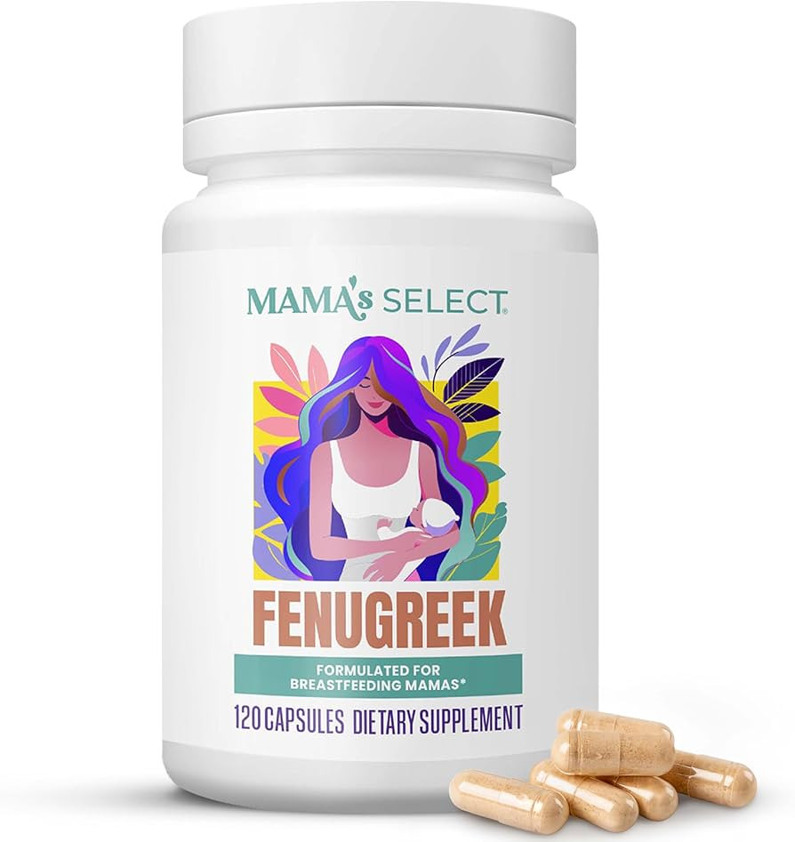 Mama's Select Organic Fenugreek Capsules – Natural Herbal Lactation Supplement to Boost Milk Su... | Amazon (US)