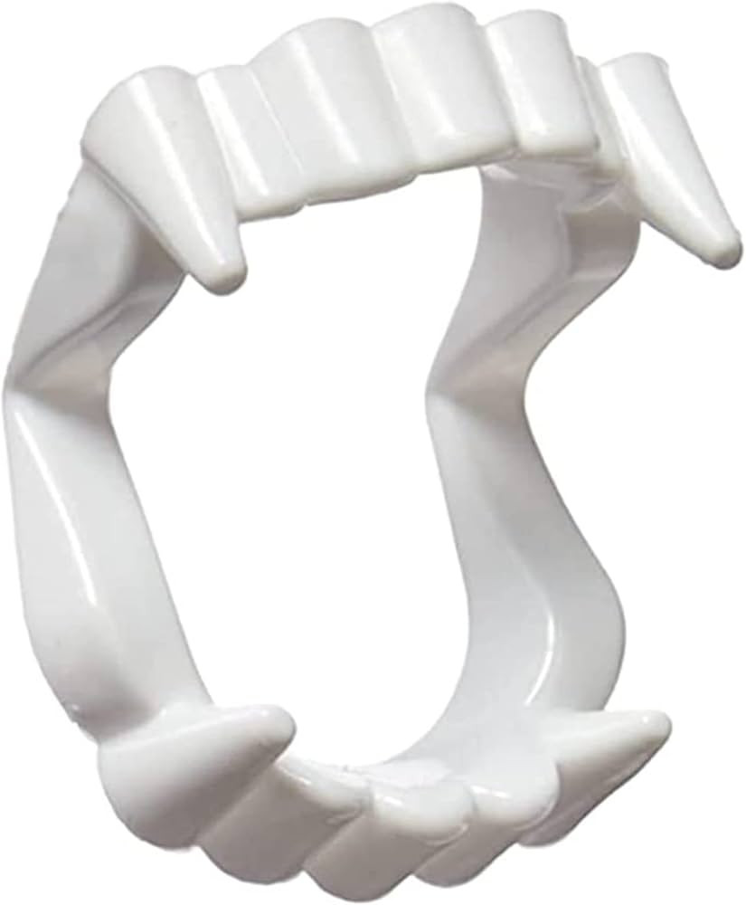 DELIGHTBOX 12 Vampire Fangs Plastic Teeth, Werewolf Masquerade Teeth Dress Up Costume Fangs Hallo... | Amazon (US)