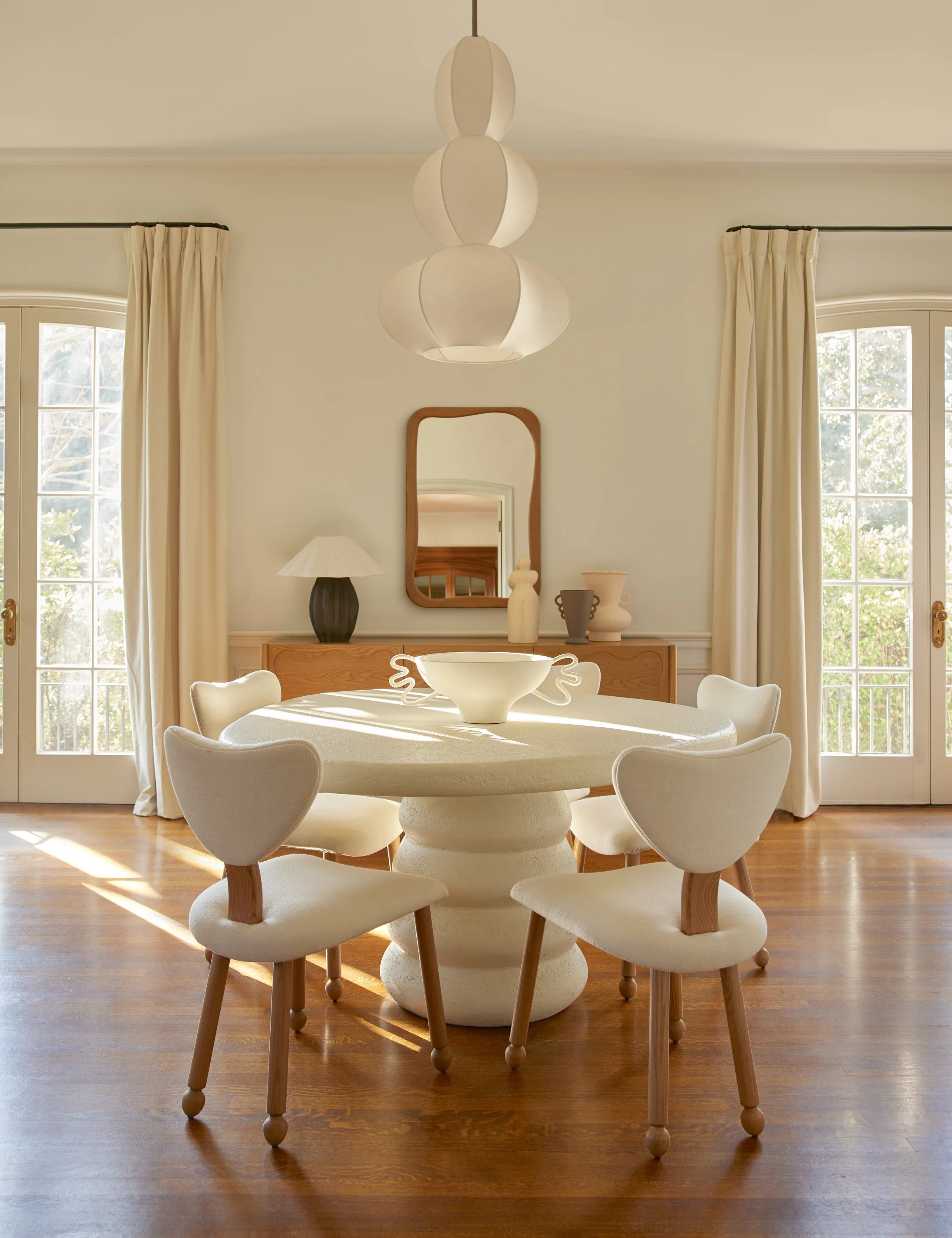Luneth Pendant Light by Aimee Song, Dark Pewter, 14.25"Dia | Lulu and Georgia 
