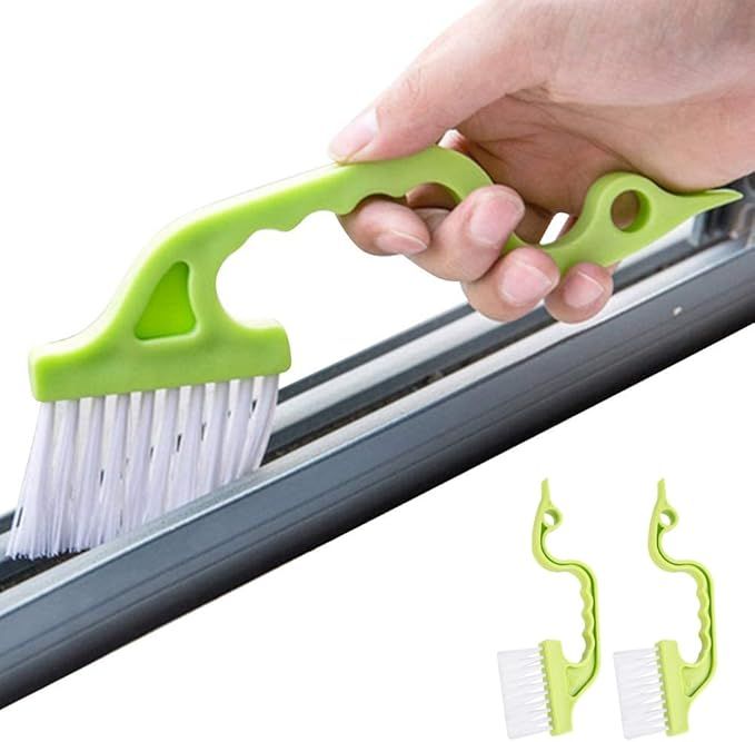 Trycooling Hand-held Groove Gap Cleaning Tools Door Window Track Kitchen Cleaning Brushes (Random... | Amazon (US)