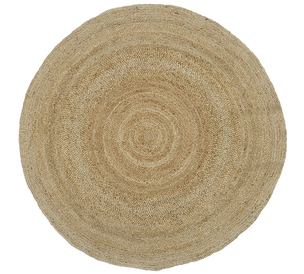 Round Braided Jute Rug | Pottery Barn (US)