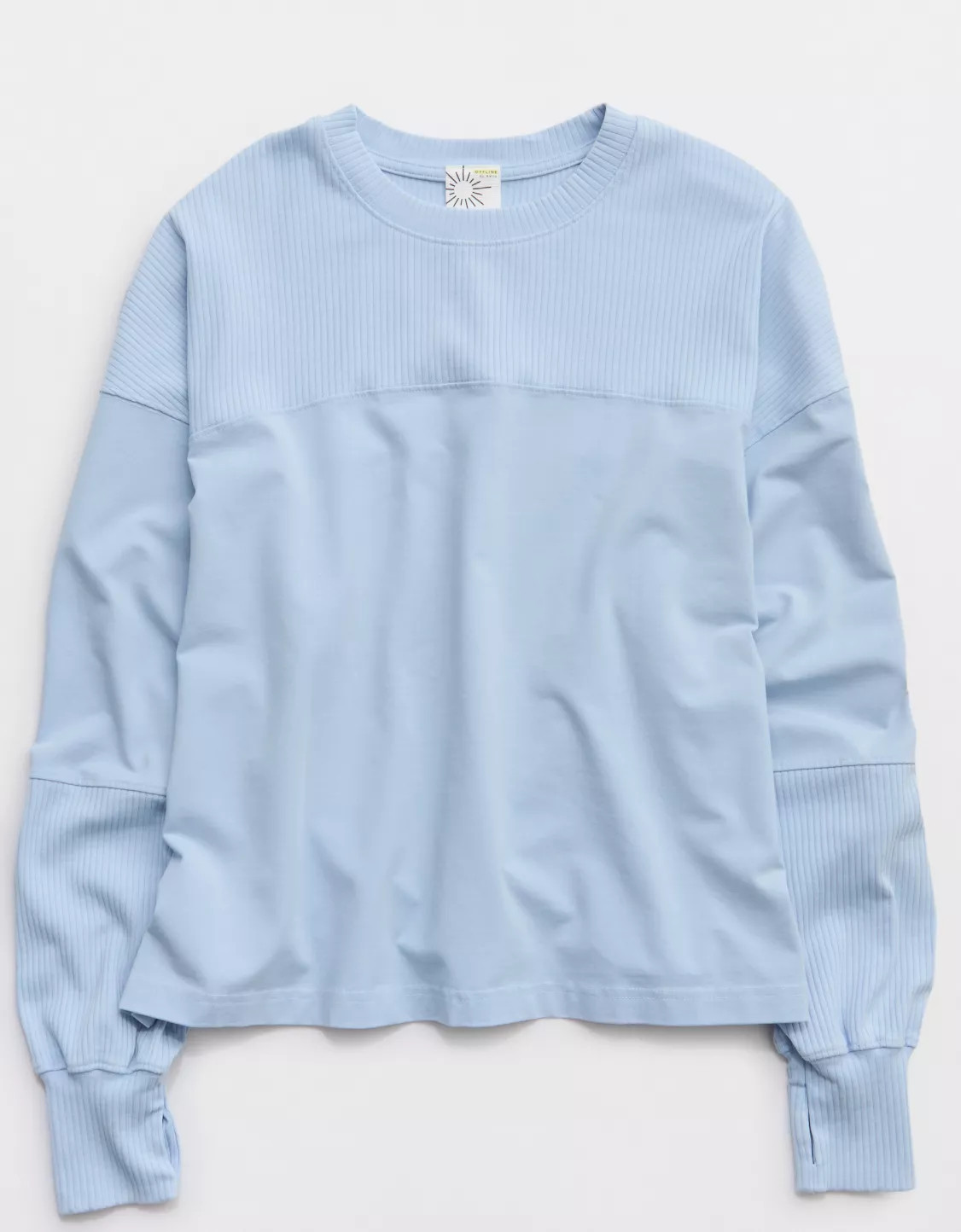 OFFLINE By Aerie OG Cotton Crewneck T-Shirt | Aerie