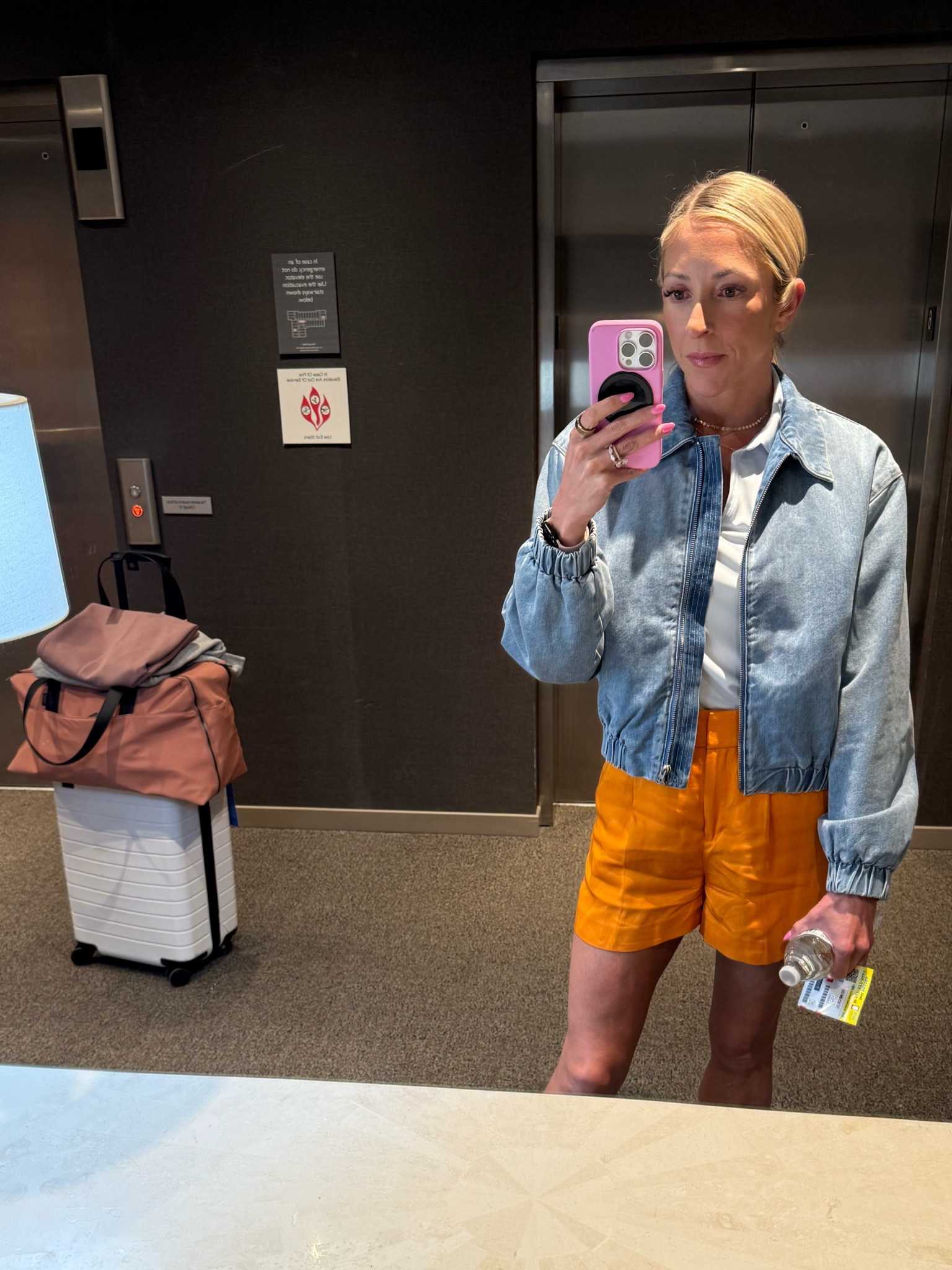 Trying to style an ESPN College Softball polo shirt 