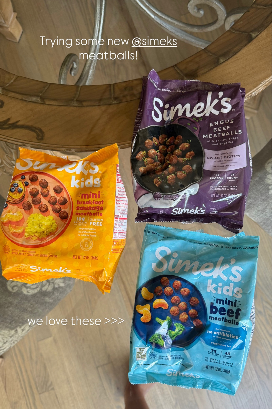 My kids favorite meatballs (love earths best too but target doesn’t sell them anymore!) 