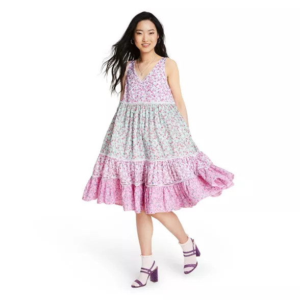 Women's Camille Babydoll Dress - LoveShackFancy for Target (Regular & Plus) Light Pink | Target