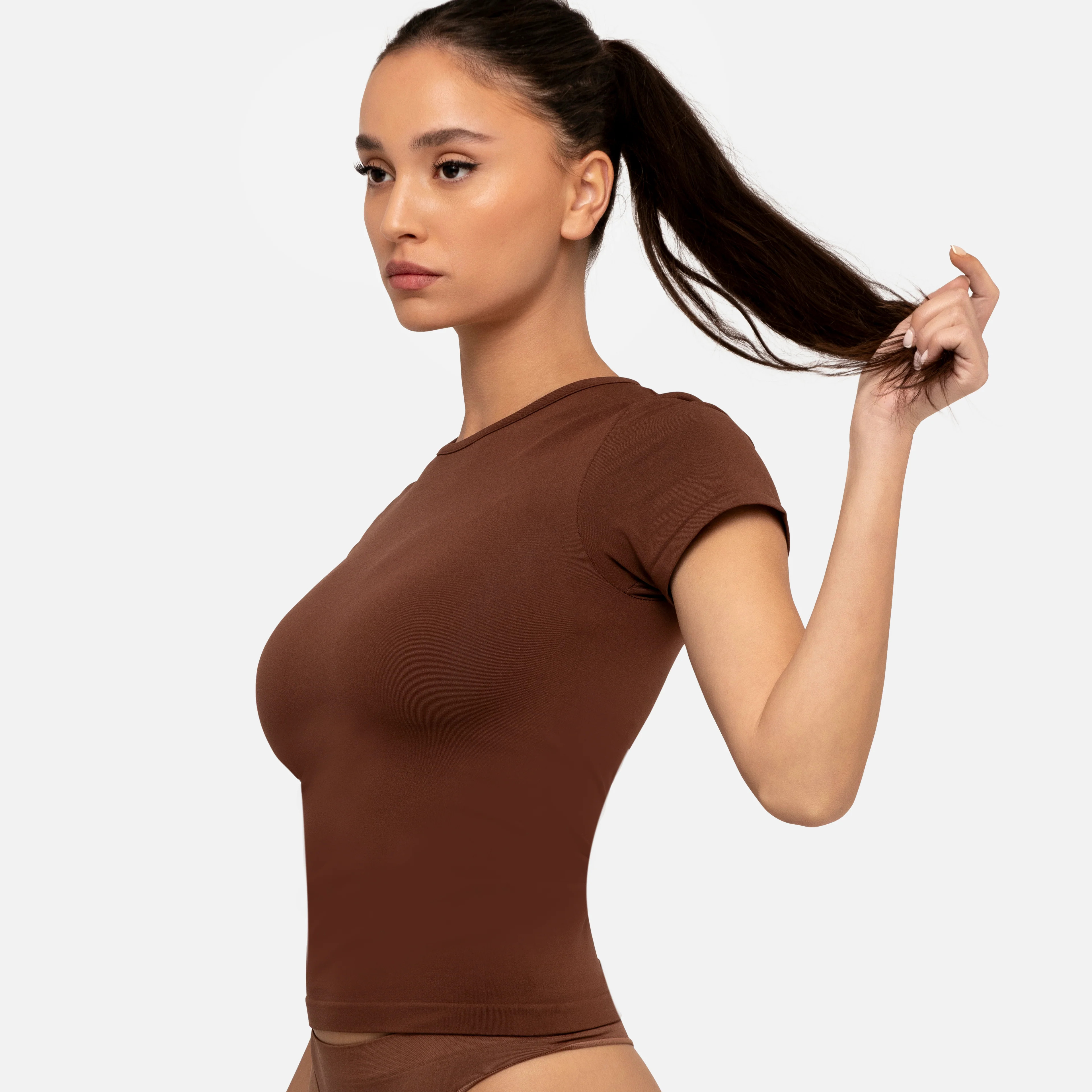 670 The Perfect T-Shirt Cappuccino / M | Underoutfit