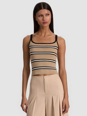 SHANA TANK - BEACH DAY STRIPE SM | Alice + Olivia