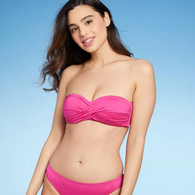 Women's Molded Bandeau Bikini Top - Kona Sol™ | Target