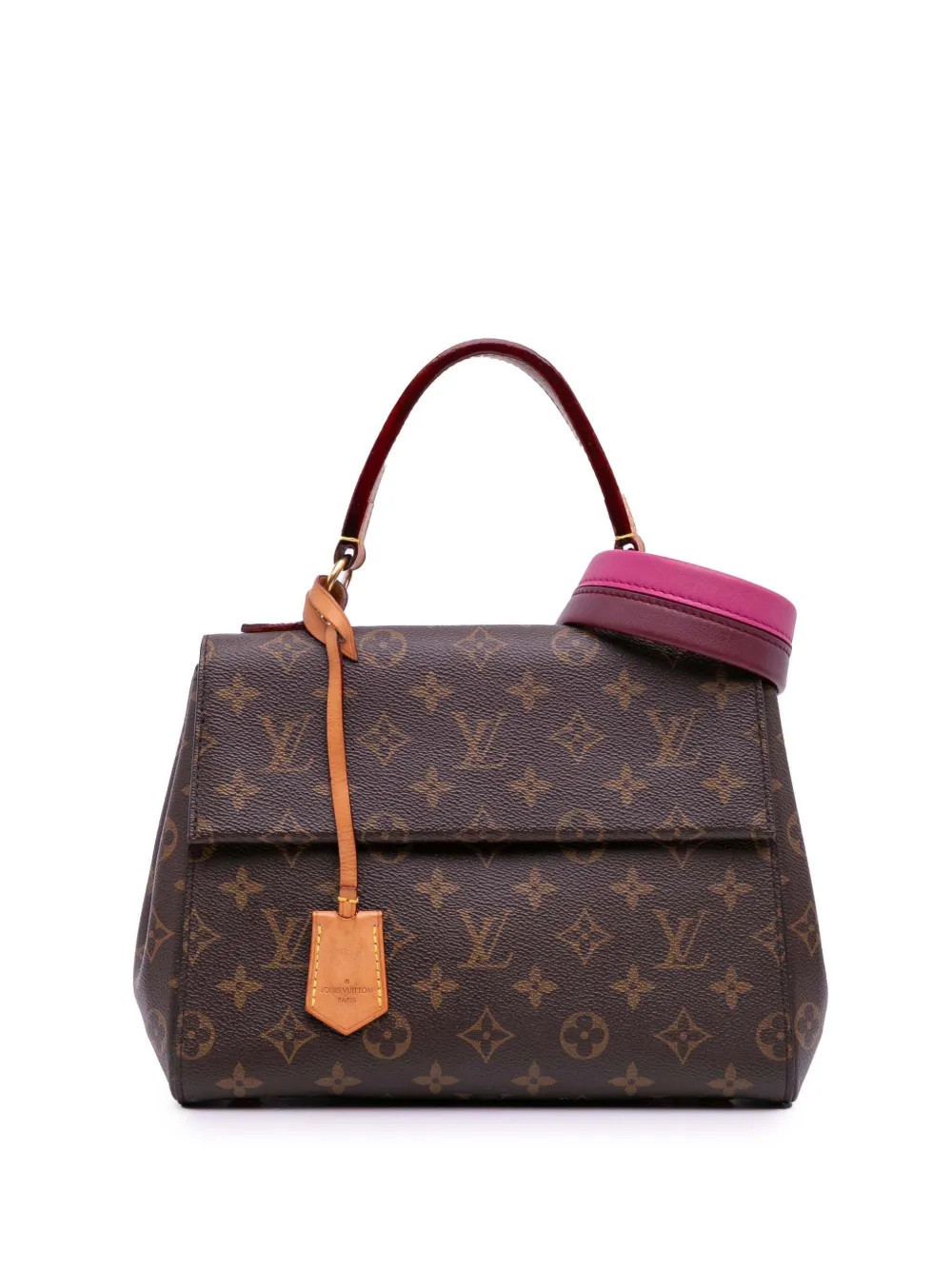Louis Vuitton Pre-Owned 2018 Monogram Cluny BB satchel - Brown | Farfetch Global