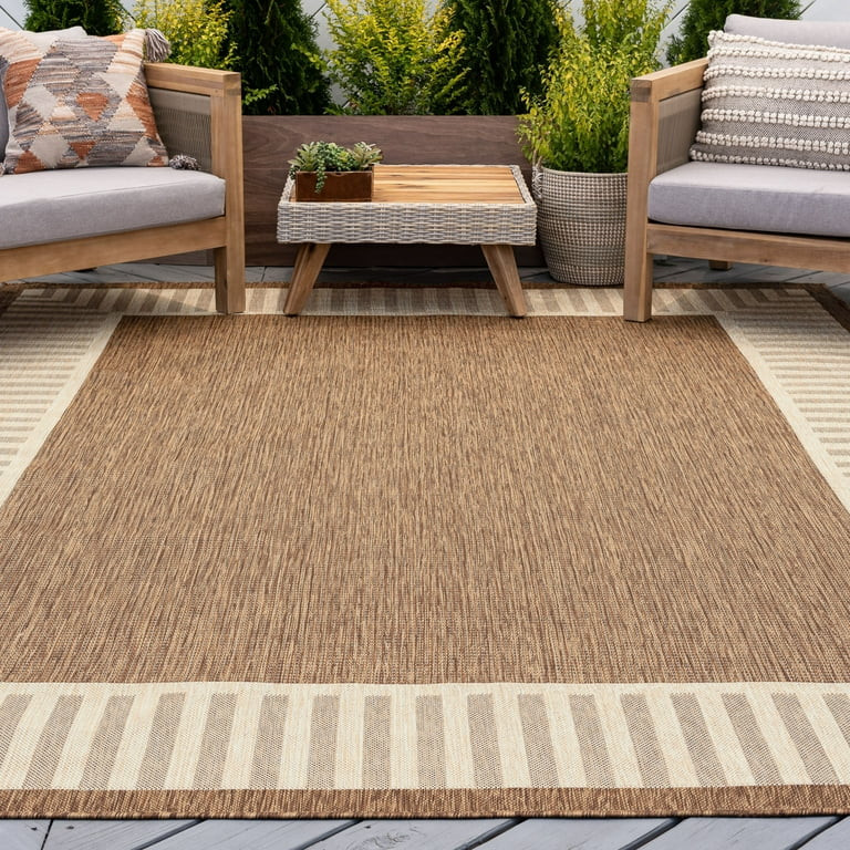 5x8 Water Resistant, Indoor Outdoor Rugs for Patios, Front Door Entry, Entryway, Deck, Porch, Bal... | Walmart (US)