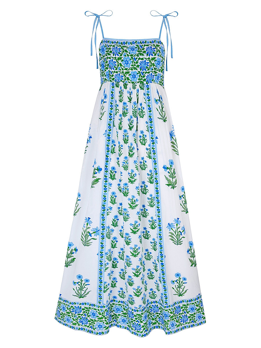 Women's Sky Lily Mix Aimee Dress - Blue - Size XXS | Saks Fifth Avenue