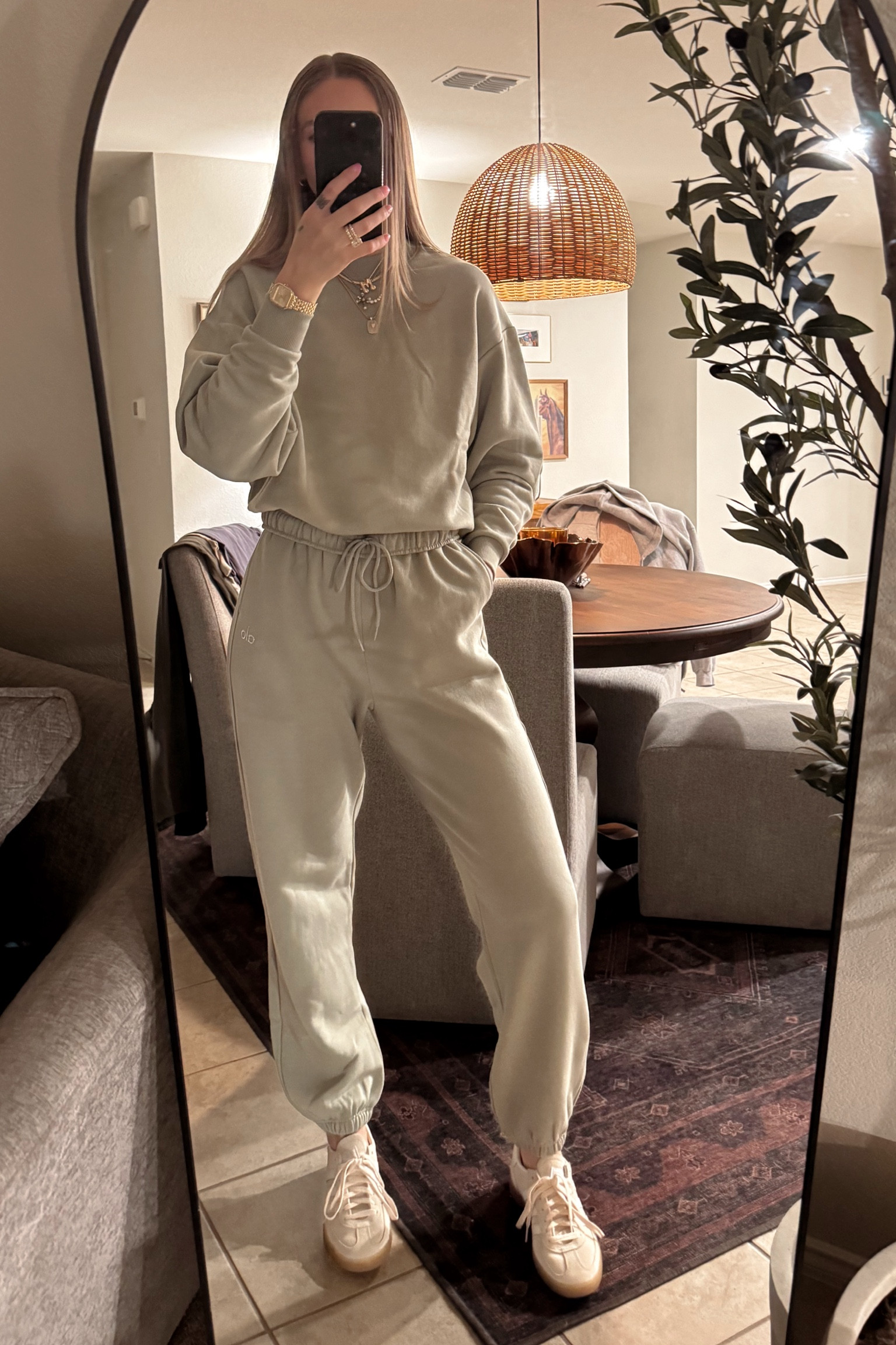 Ootd! Entire site is still 30% OFF including this sweat set! I have it in two colors and love it so much I ordered it in black while it’s on sale! This brand doesn’t do sales often and stuff is already selling out so I would get whatever you’ve been eyeing today while you can! The sweat sets are unisex so if you’re between sizes I suggest sizing down! I’m wearing an xs in the pullover and medium in the joggers (I ordered the small in the black since these are very oversized) #morganiverson #ootd #sweats #sweatset #sale #active #travel

#LTKsalealert #LTKtravel #LTKActive