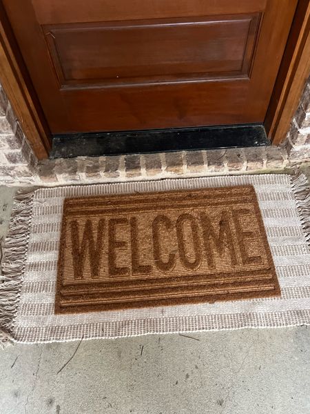 “welcome” rug is from lowe’s and I couldn’t find it online but check your local stores!!! 

#LTKfindsunder50 #LTKhome #LTKSeasonal