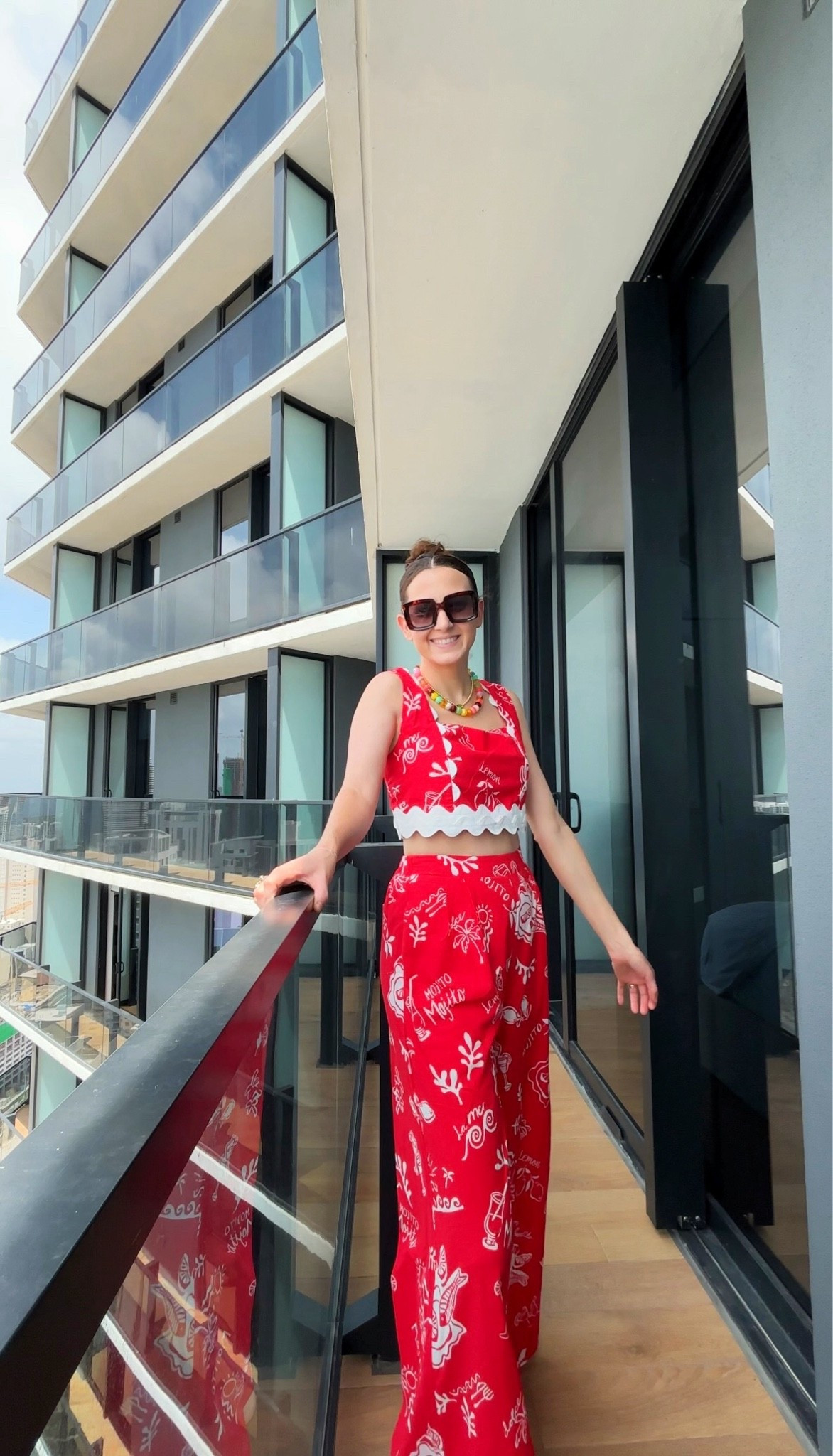 Miami style for daytime or an evening out! Linen | beach style | matching set | stylish outfit | vacation outfit | Italian summer | red and white pants set

#LTKTravel #LTKTall #LTKootd