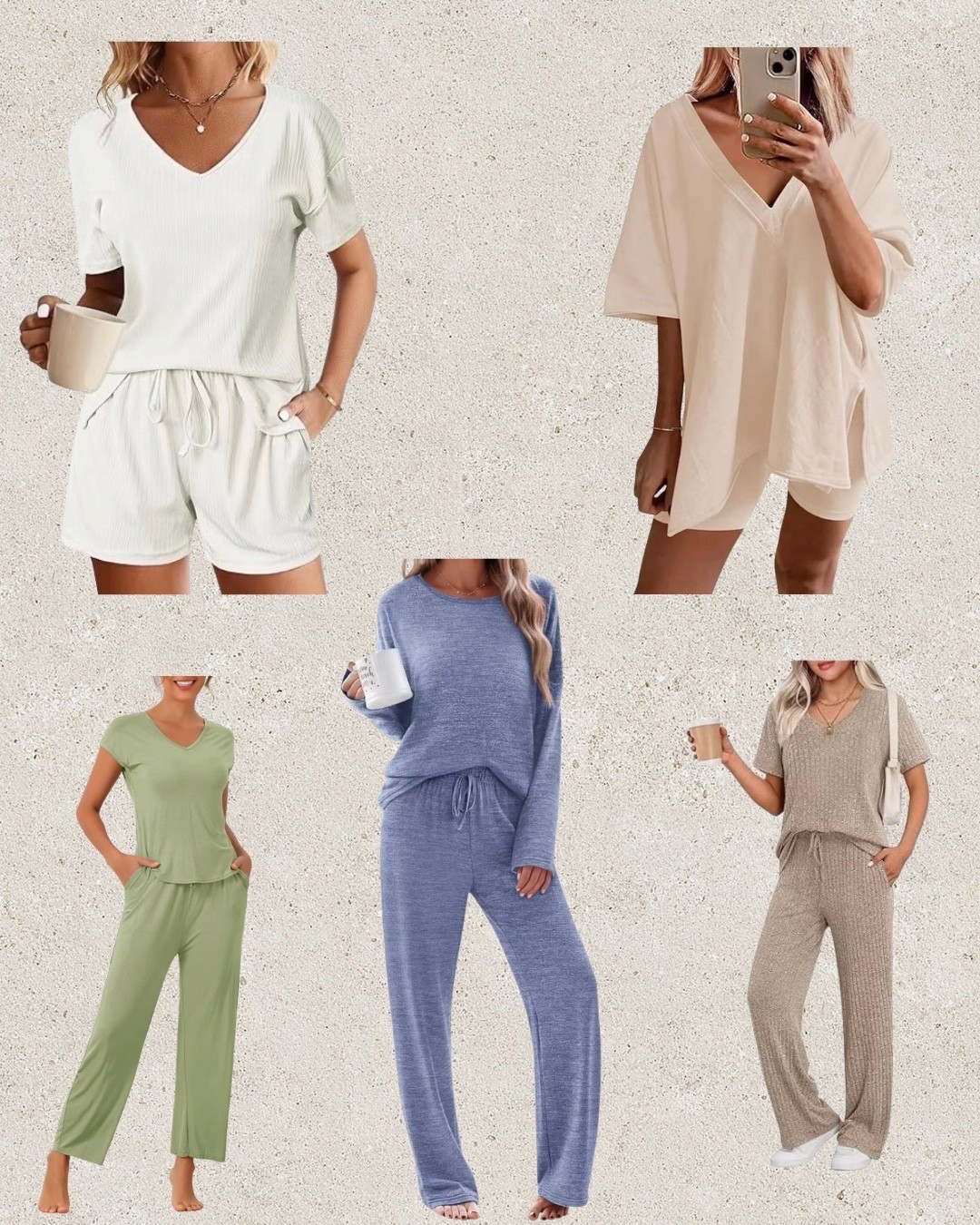 Matching lounge sets from  Target￼ = the easiest way to look put together while staying comfortable 🤍 Perfect for coffee runs, lazy Sundays, and everything in between.

#LTKmomlife #LTKselfcare #LTKU