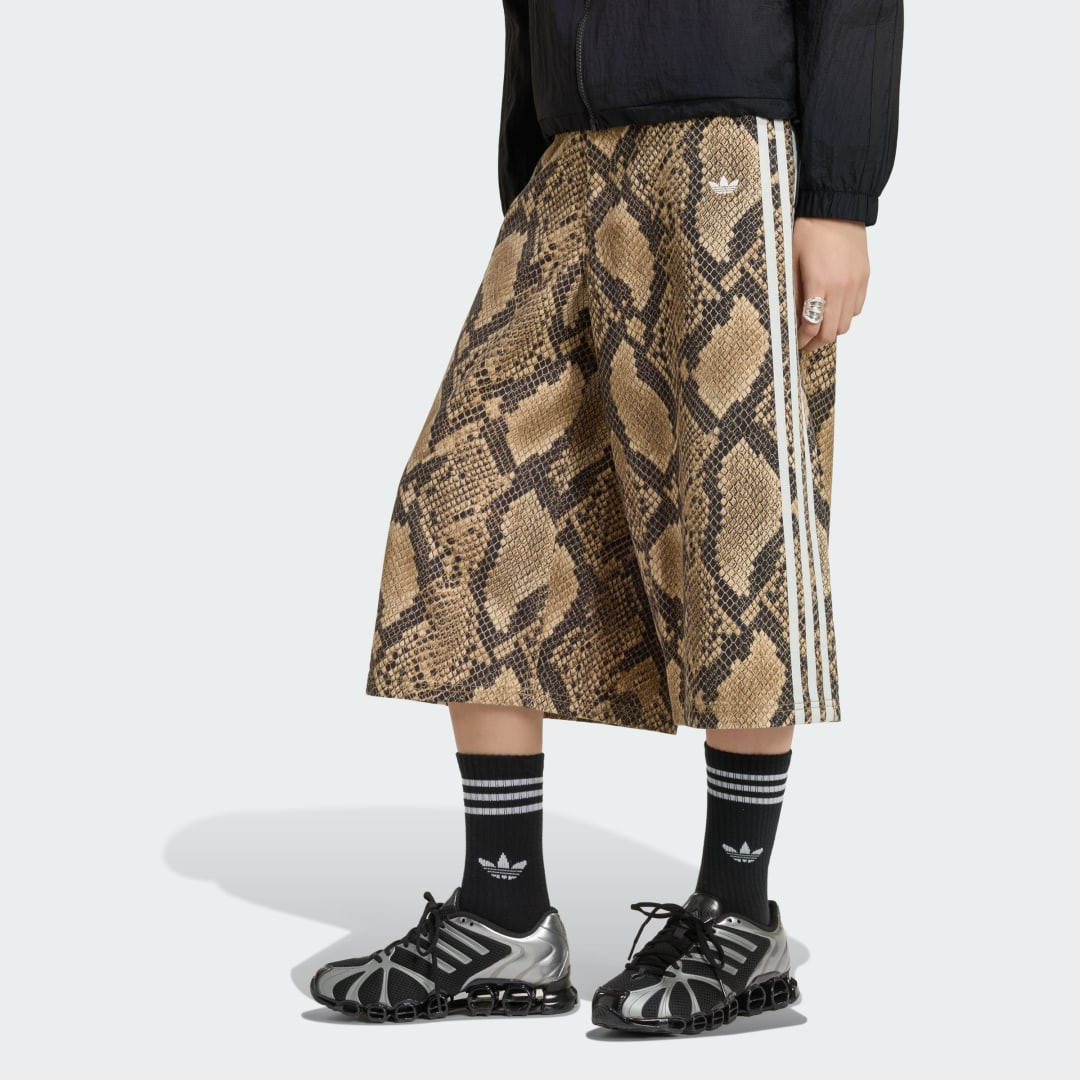 SNAKE PRINT DENIM BERMUDA SHORTS | adidas (US)