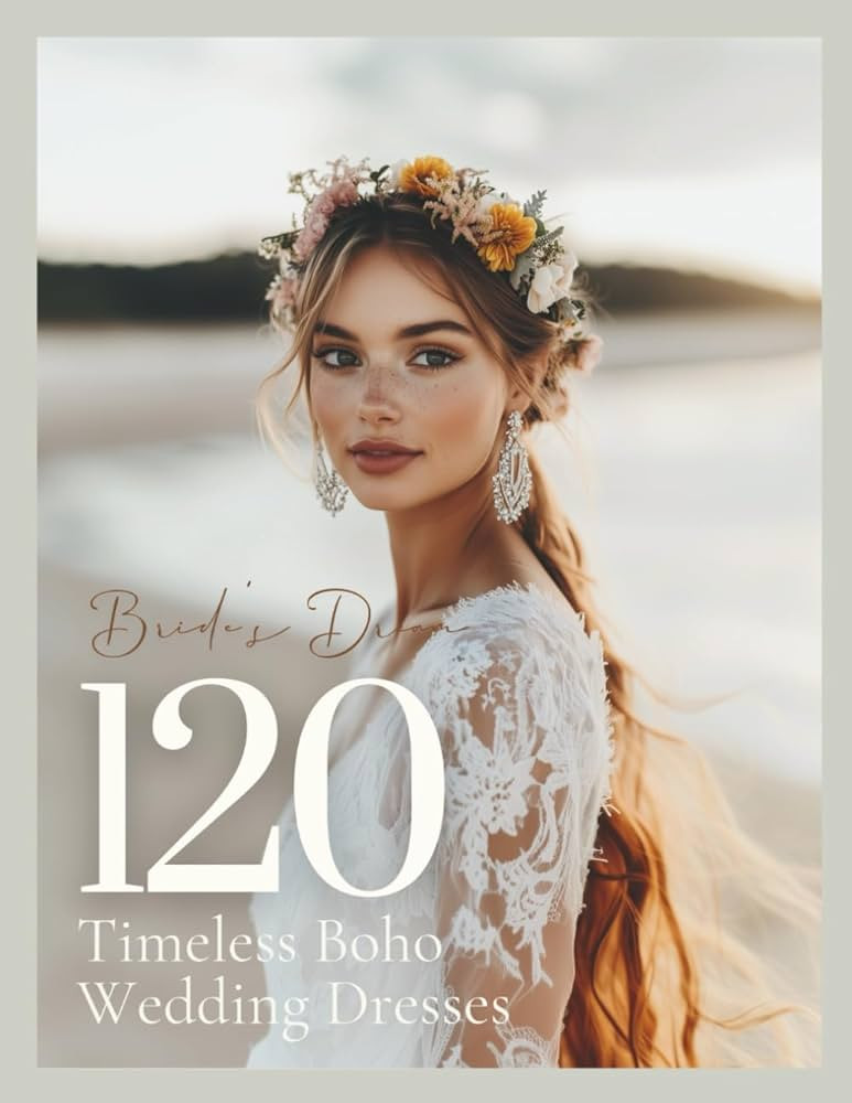 The Bride’s Dream Boho Wedding Lookbook: A Modern Bridal Fashion Magazine with Gown Ideas and W... | Amazon (US)