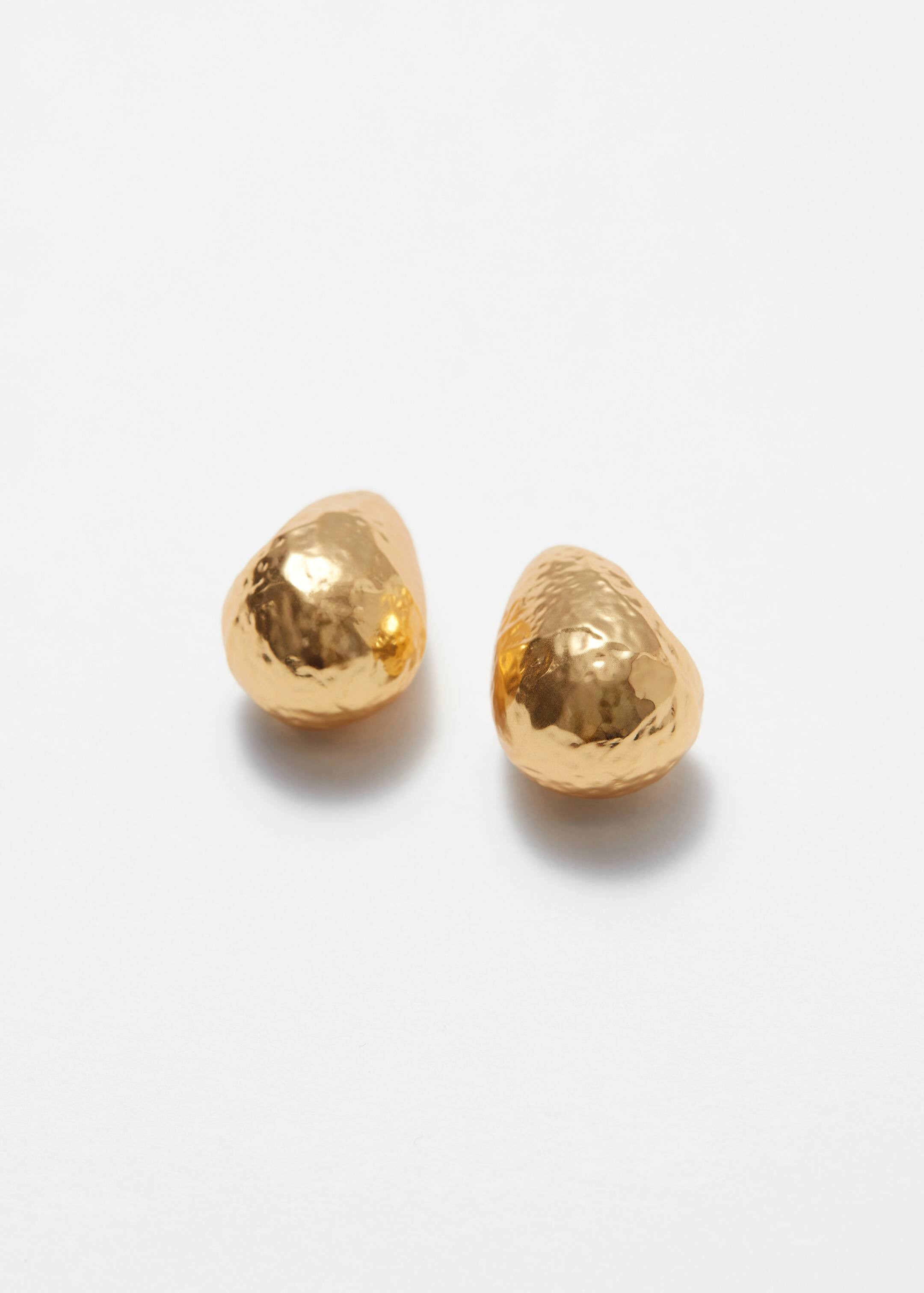 Hammered Dome Earrings | H&M (UK, MY, IN, SG, PH, TW, HK)
