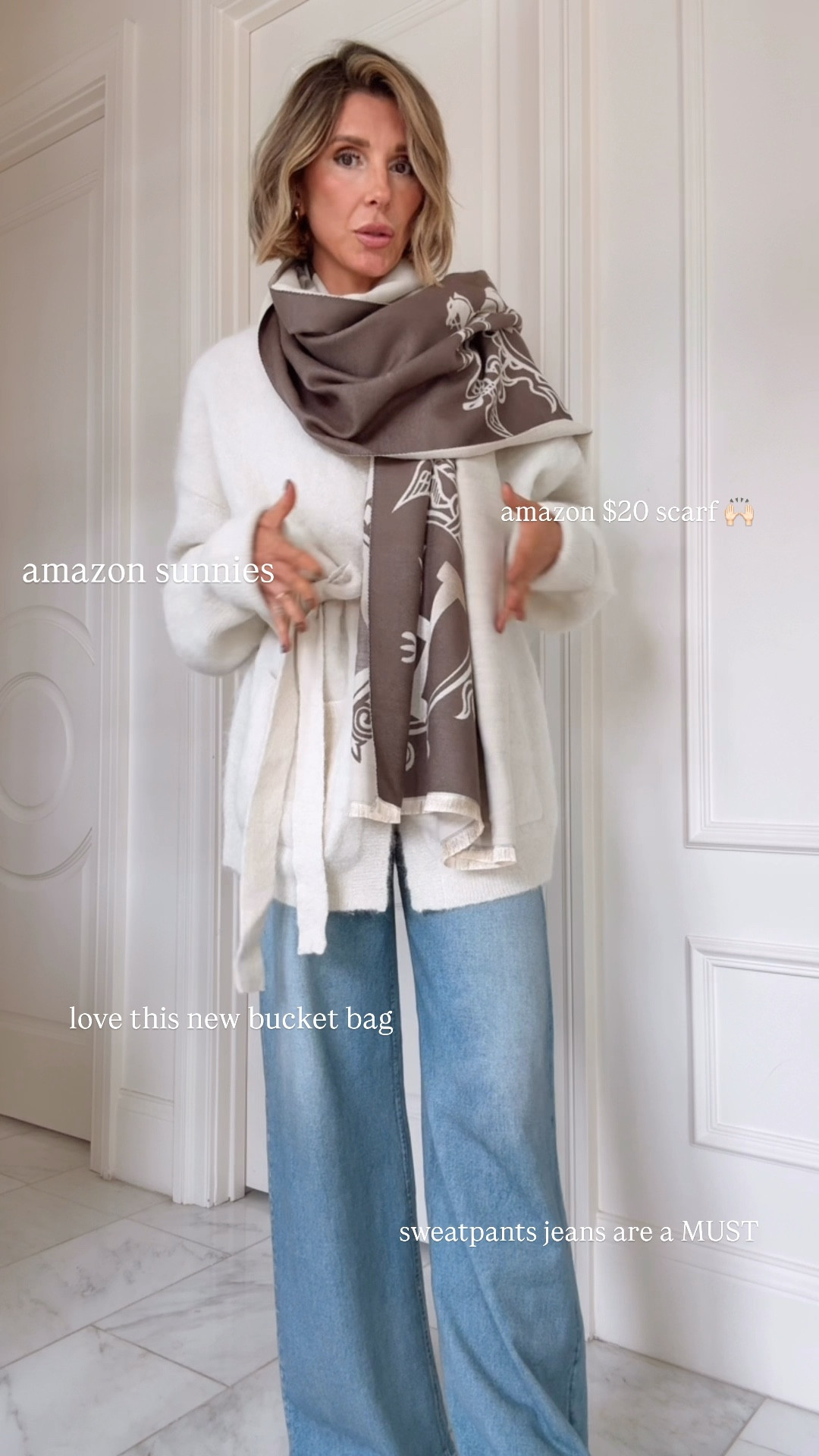 Today's cozy comfy fit. 