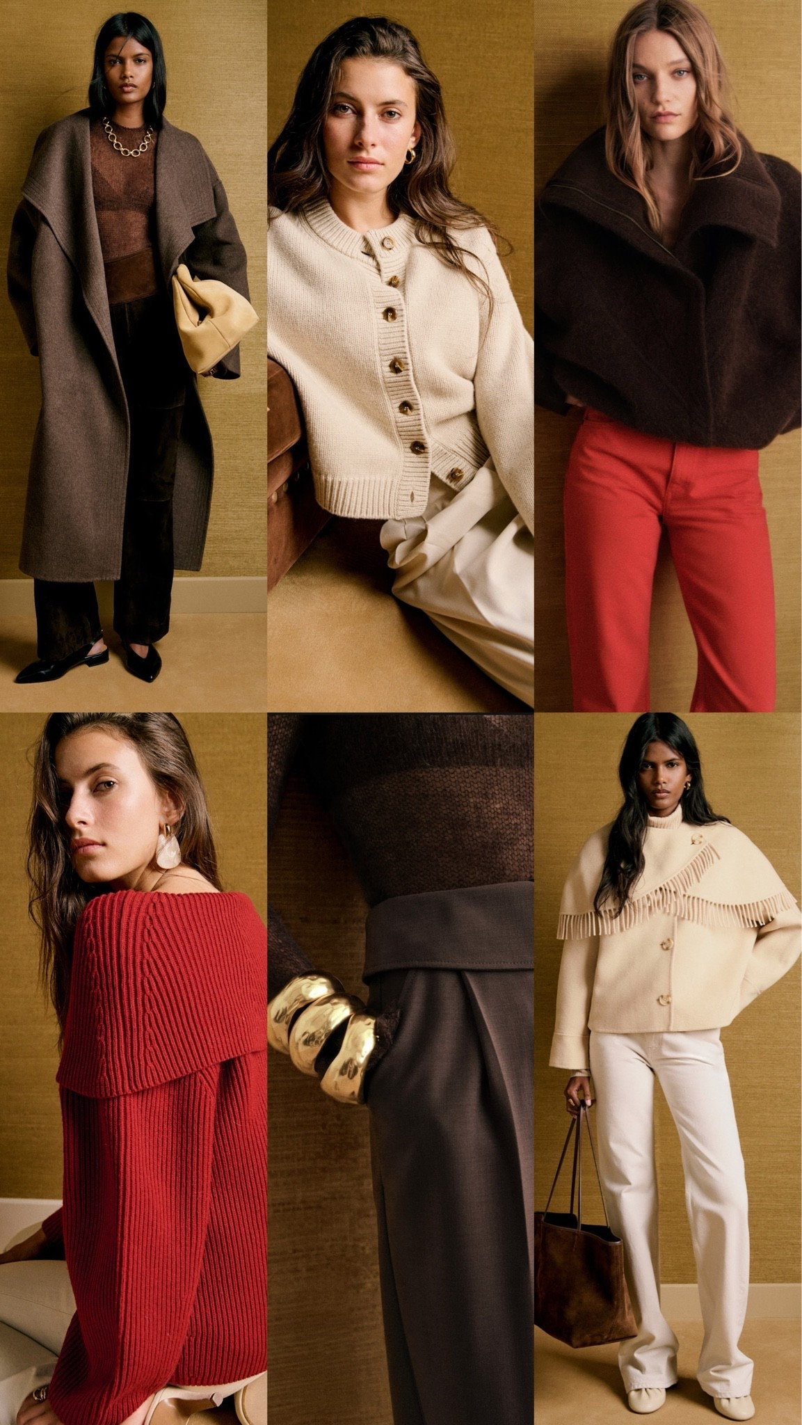 Sezane new in for autumn 🍂 

I love the new direction and the rich browns, reds and creams in natural fibre knitwear and some amazing trousers!

#LTKuk #LTKautumn