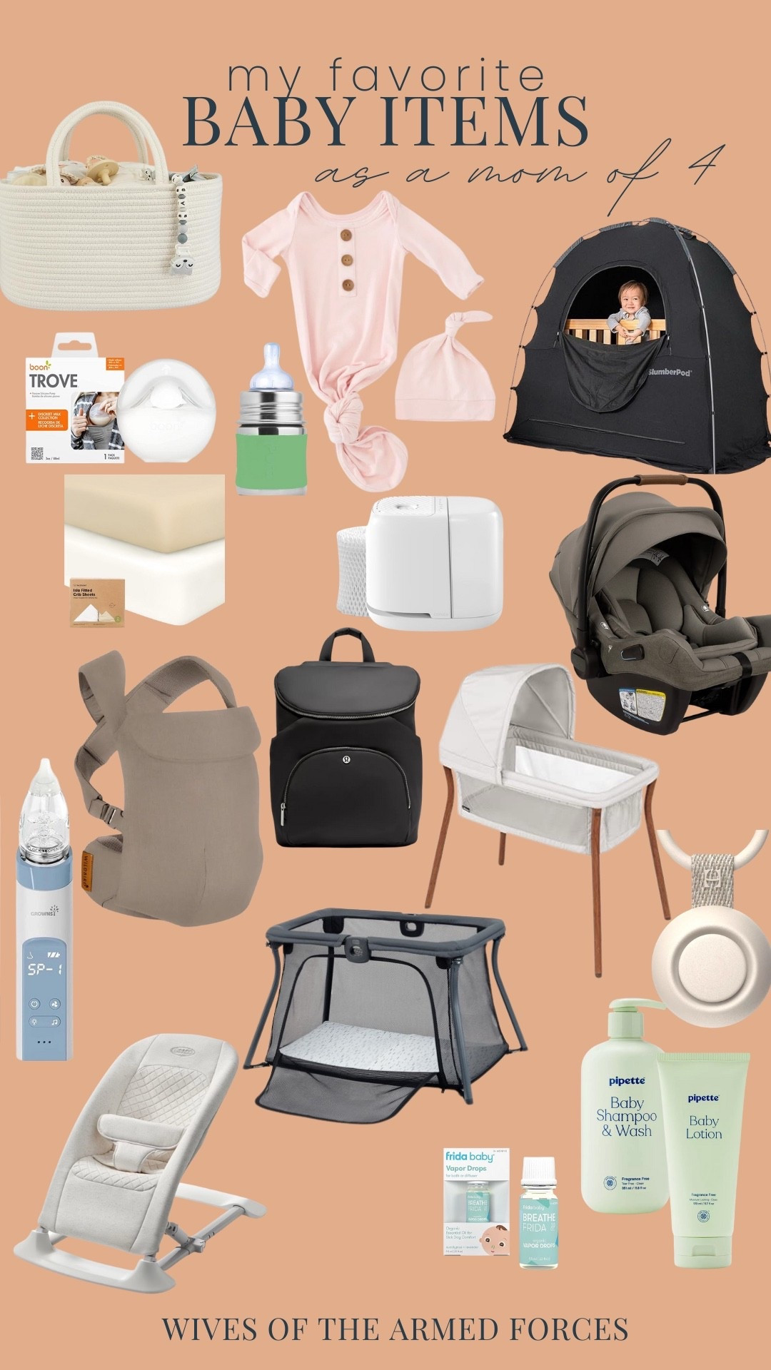 These are my TRIED AND TRUE baby items, many that i have had since my first baby and are still going strong for baby number 4! Specifically curated for military life, changing room sizes and travel ready!

#LTKmomlife