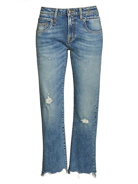 Straight-Leg Boyfriend Jeans | Saks Fifth Avenue