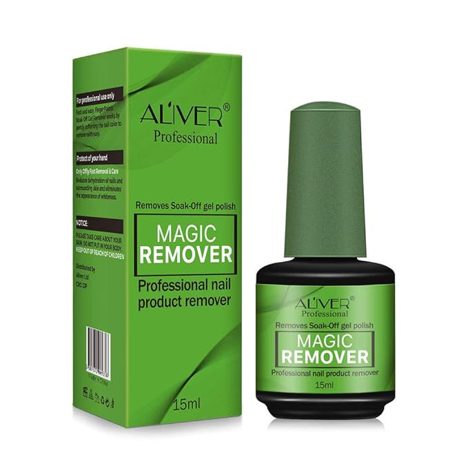 Magic Nail Polish Remover,Soak-Off Gel Nail Polish In 3-5 Minutes,Professional Removes,Quickly & ... | Amazon (US)