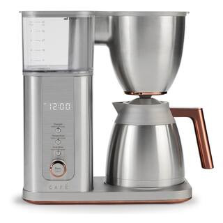 10 Cup Stainless Steel Specialty Drip Coffee Maker with Insulated Thermal Carafe, and WiFi connected | The Home Depot