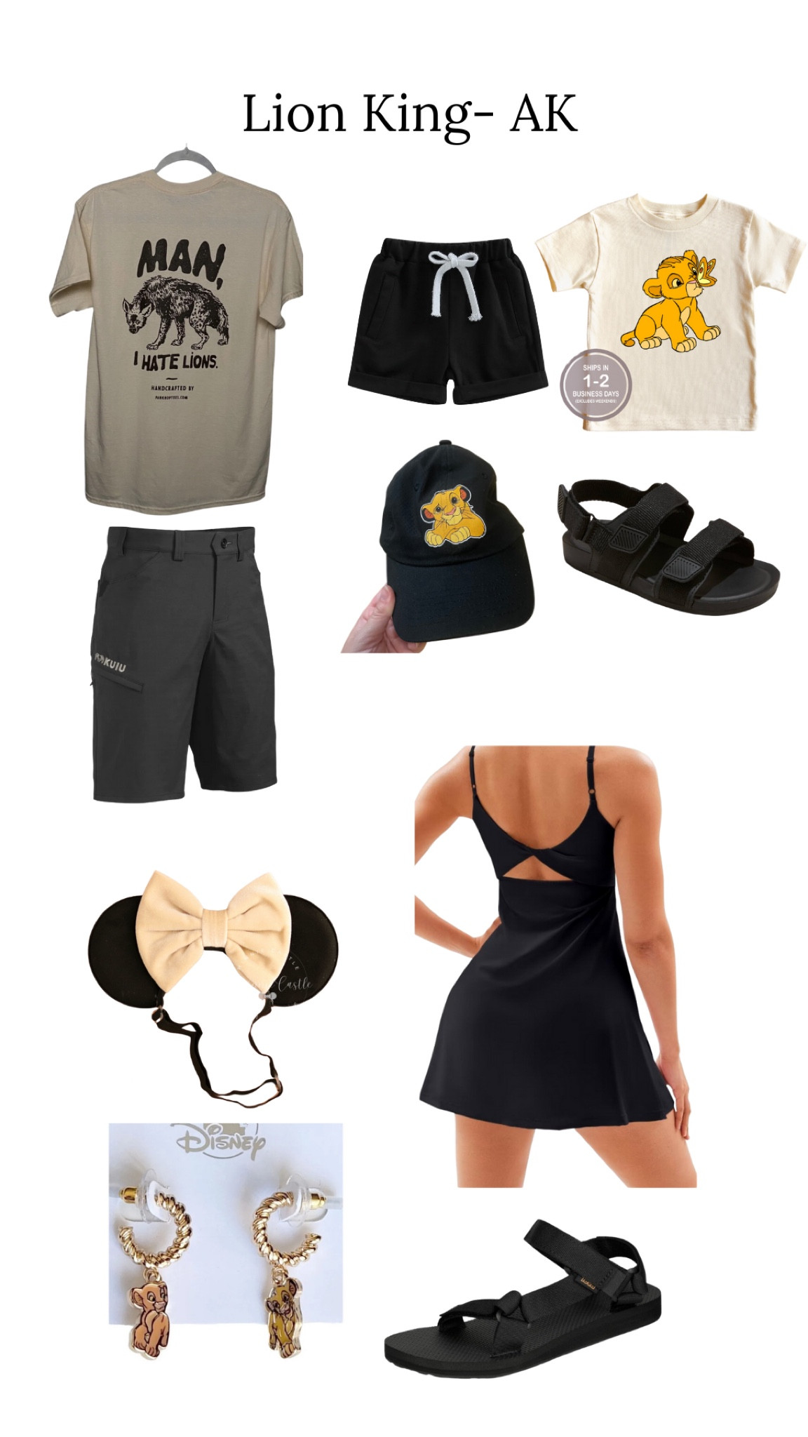 Our outfits for Animal Kingdom. My husband’s shirt is from parkhoptees and shorts are from KUIU and I got my earring from EBay 🦁

#LTKFamily #LTKKids