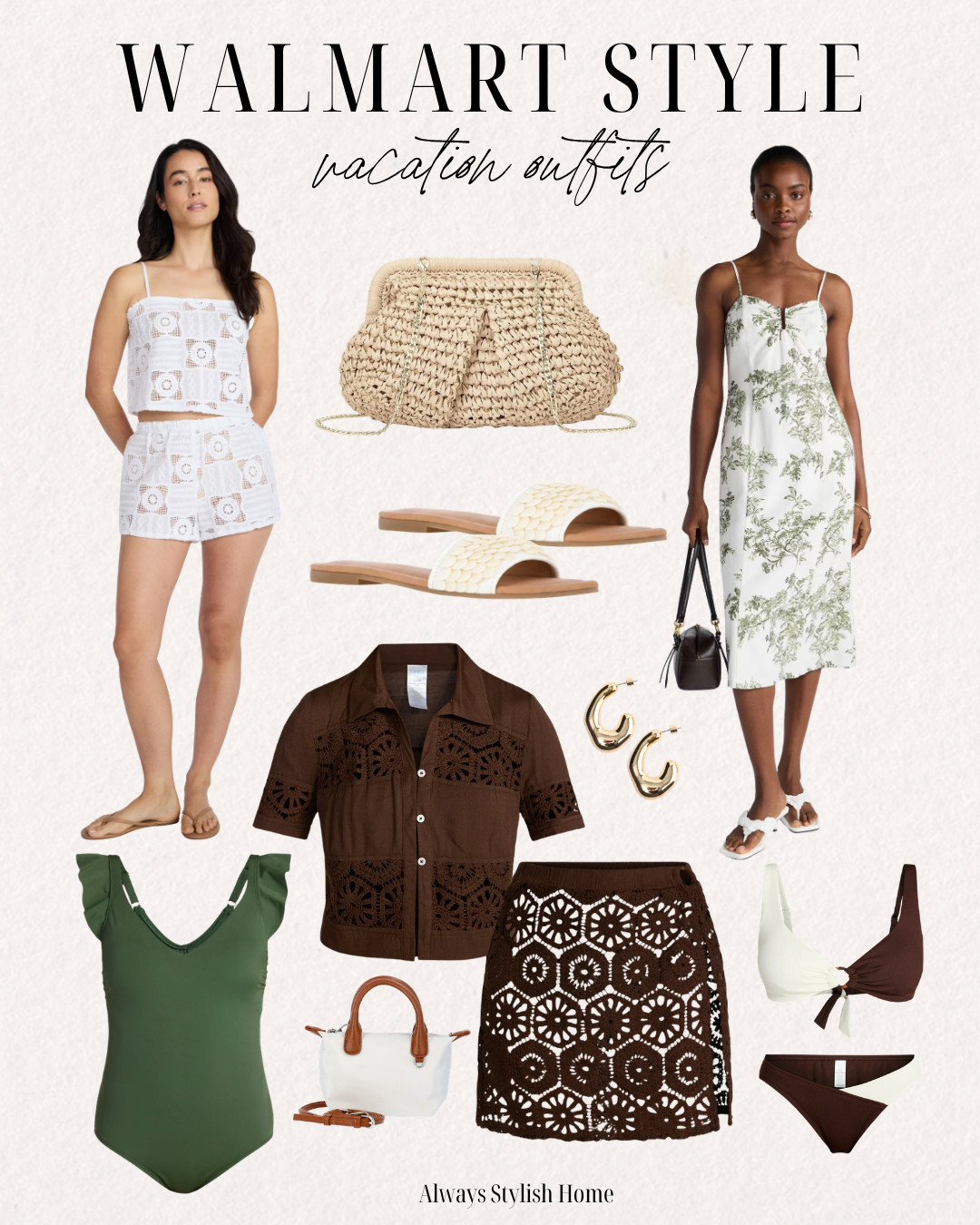 These Walmart fashion finds are perfect if you are looking for affordable wardrobe essentials for your next vacation! These instantly elevate your summer vacation and beach vacation outfits. #walmartfashionfinds #elevatedbasics #minimalstyle #affordablefashion #wardrobestaples #walmartstyle #neutraloutfits #everydaystyle #timelessfashion #ltkfashion #LTKgrwm #LTKootd 

 #LTKSeasonal #LTKSwim #LTKTravel