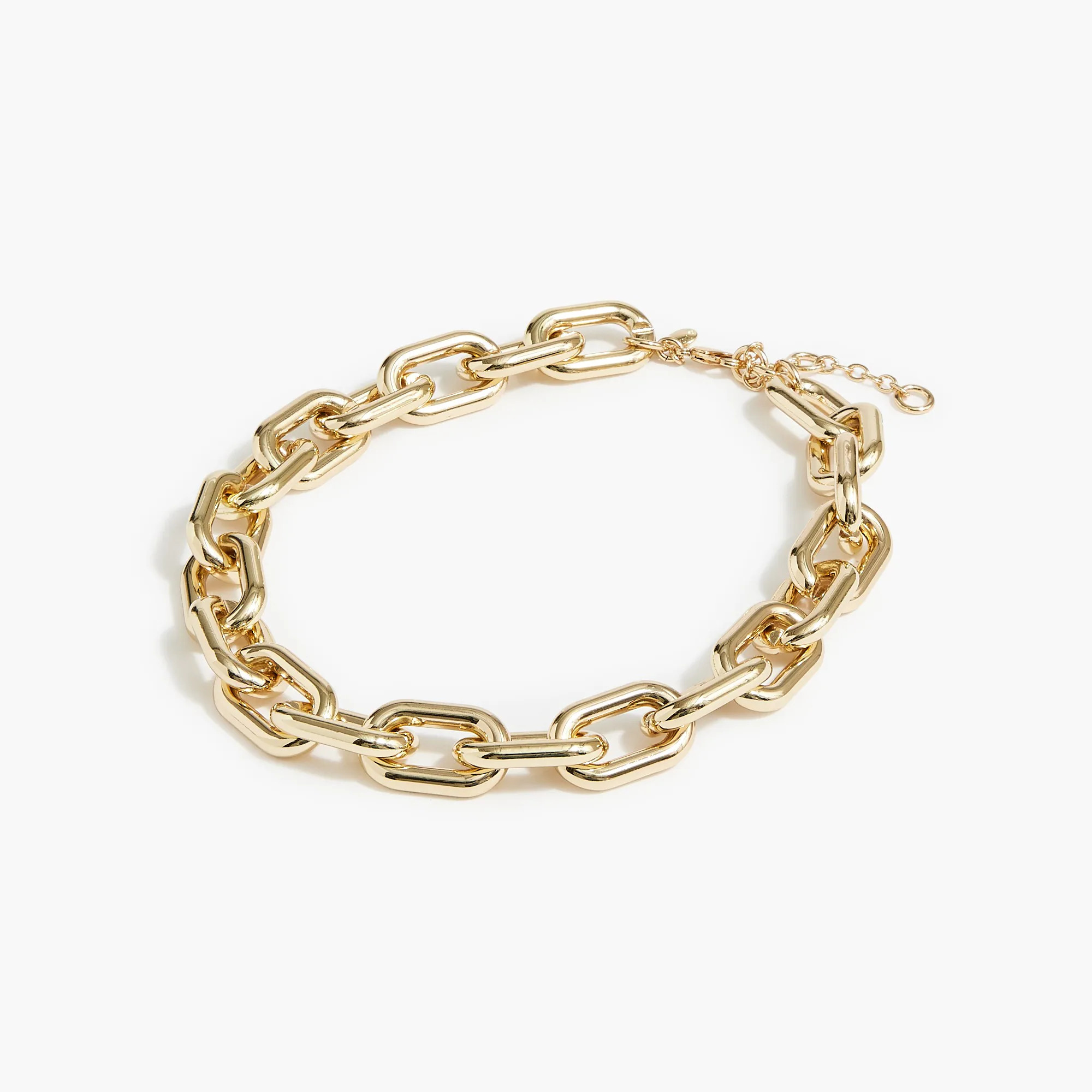 Chunky gold link necklace | J.Crew Factory
