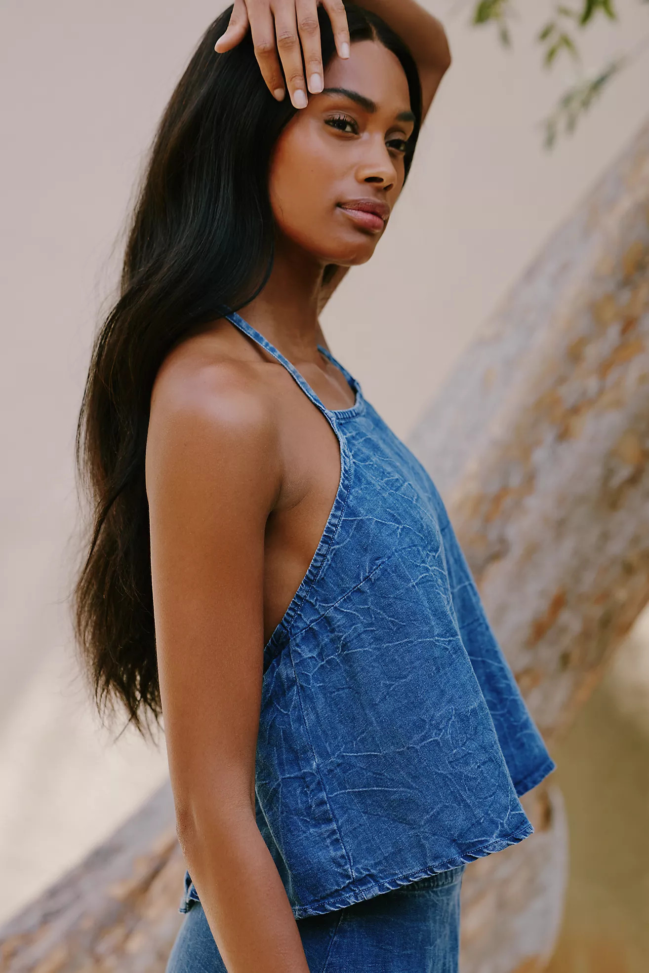 Vitamin A Hanna Hlter-Neck Top | Anthropologie (US)