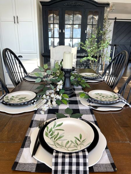 Spring tablescape inspiration spring decor, plates , napkins 

#LTKSeasonal #LTKFind #LTKhome