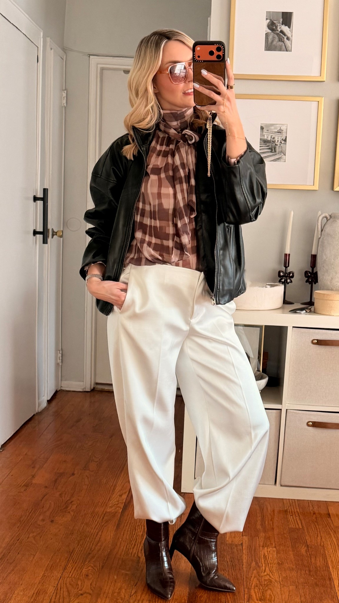 Girl. I told you satin pants will be everywhere… and Zara literally brought them back to life for spring.

I’m transitioning mine right now and forcing myself to style them differently this year. We’re doing cool, effortless, everyday chic.

Spring outfit • white satin pants • Zara find • spring inspo • ootd • Zara pants • work outfits 

#LTKspringtrends #LTKgrwm #LTKspring