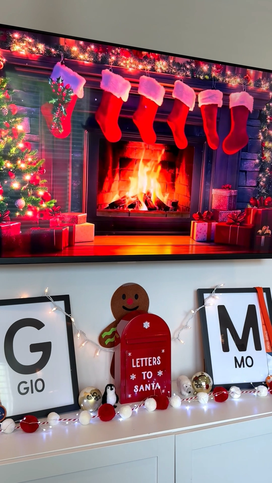 Christmas playroom for the kids ❤️🎄🎅🏻
I love seeing their excitement 😍 my favorite room in the house! 

Amazon, Target, Christmas decorations, Christmas decor for kids, Christmas playroom, kids Christmas tree, Christmas train, Christmas books, letters to santa, Christmas phone, Christmas radio, Christmas countdown, initial stockings, string lights 

#LTKHoliday #LTKSeasonal #LTKKids