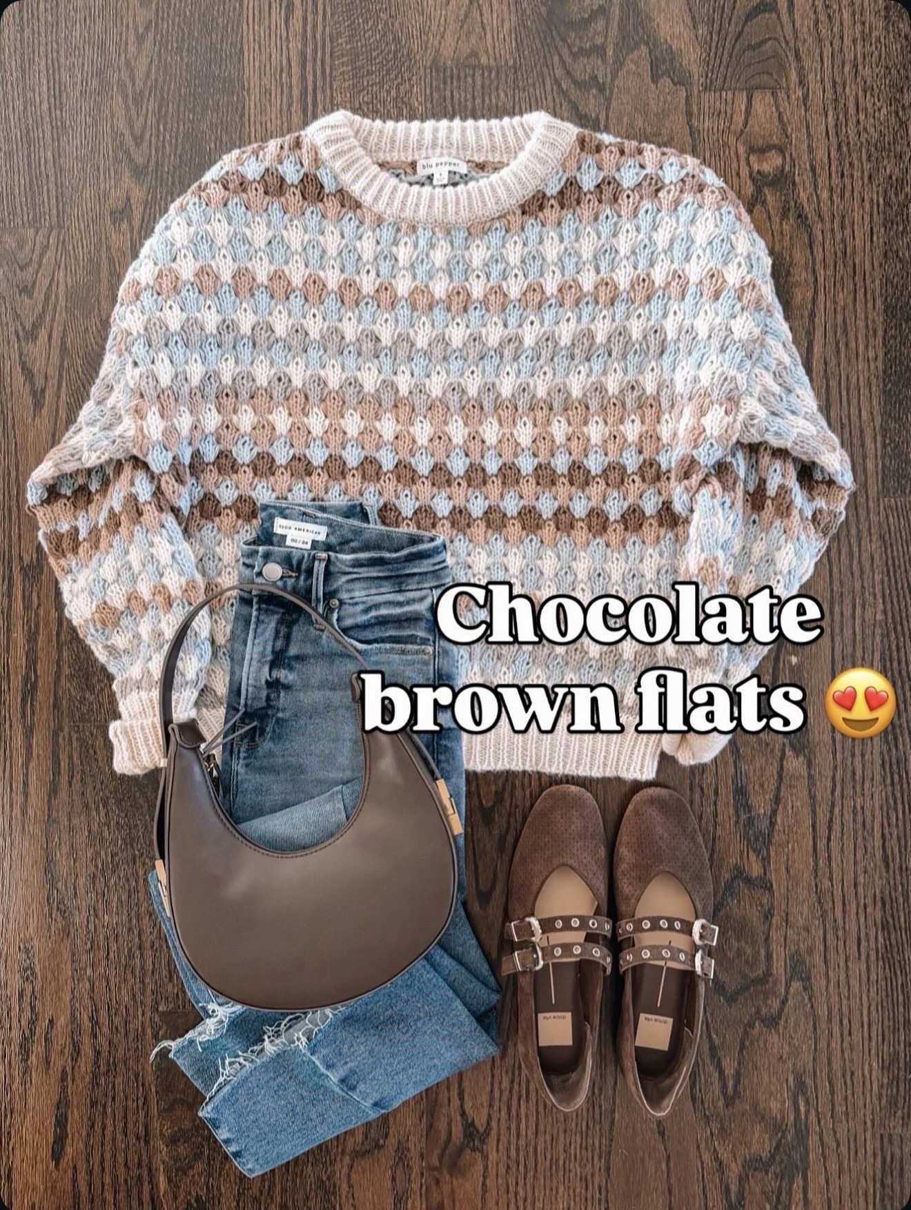 Chocolate brown flats that go with everything 🤎 love them paired with denim and cozy sweaters — they’re comfy and look so elevated. 

#LTKSeasonal #LTKGiftGuide #LTKHoliday