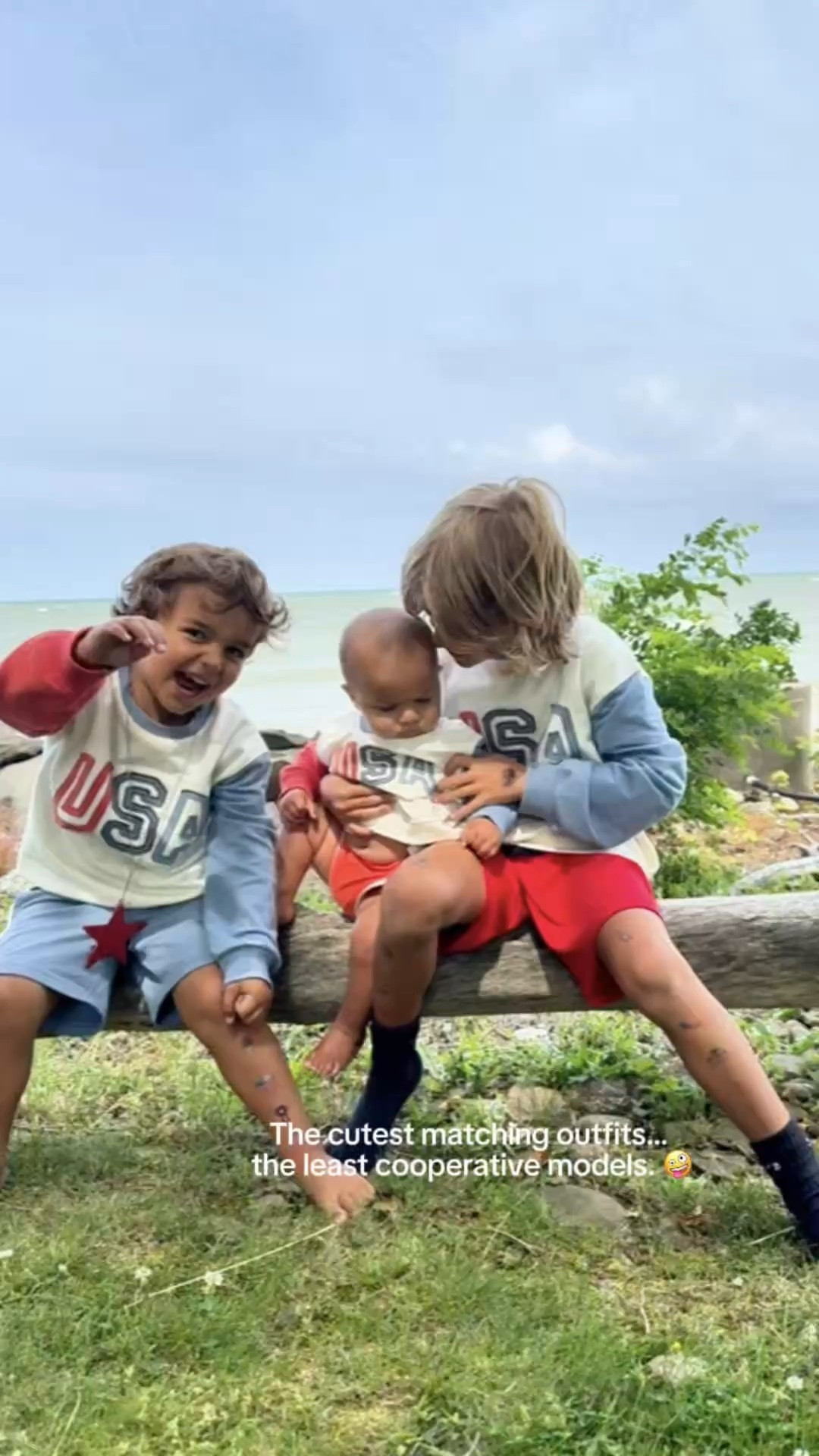 The cutest matching outfits… the least cooperative models. 😂🇺🇸

Somehow we managed to get the photo! 🙌 All of their matching Little Co. USA tees and sweatshirts are on major clearance today, starting at just $3.60 (regularly up to $24) with code SHOP40. I happily paid full price for these, so I’m definitely grabbing a few more for next year at these prices!

@kohls #kohls #kohlspartner #kohlsfinds #ad #liketkit

Little Co. by Lauren Conrad, matching sibling outfits, USA shirts, USA sweatshirts, toddler clothes, baby clothes, boys clothes, patriotic outfits, family matching outfits, back-to-school outfits, fall toddler clothes, Kohl’s sale, Kohl’s clearance, SHOP40, affordable kids fashion

#LTKmomlife #LTKBaby #LTKKids