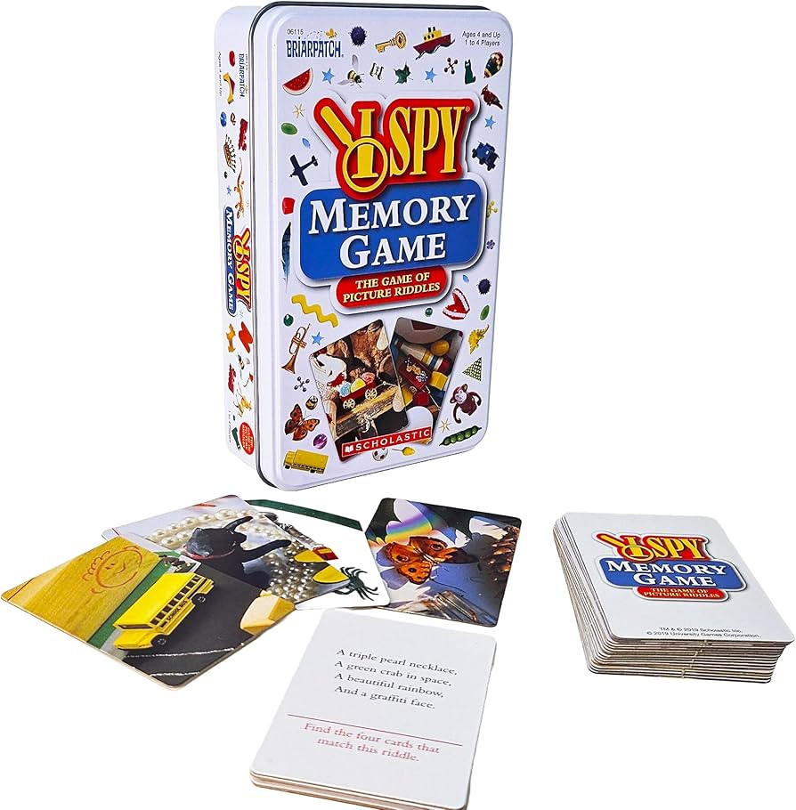 Briarpatch | I SPY Memory Game Travel Tin, Early Learning Preschool Game, Ages 4+ | Amazon (US)