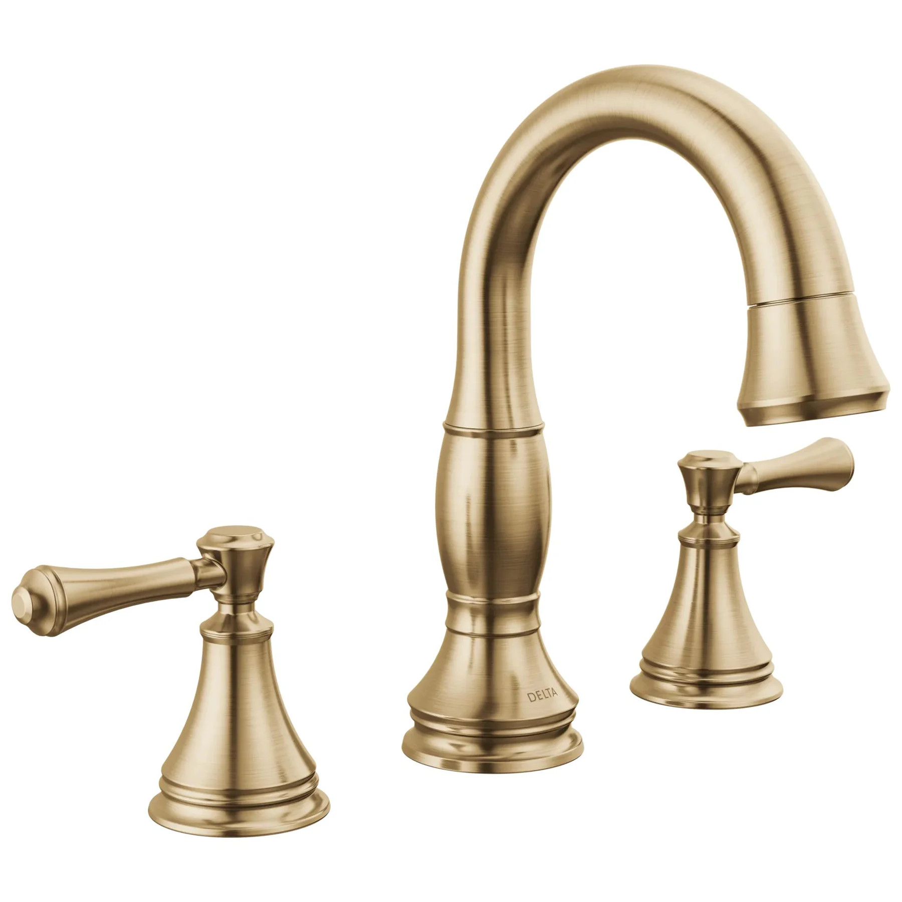 Two Handle Widespread Pull Down Bathroom Faucet | Delta Faucet