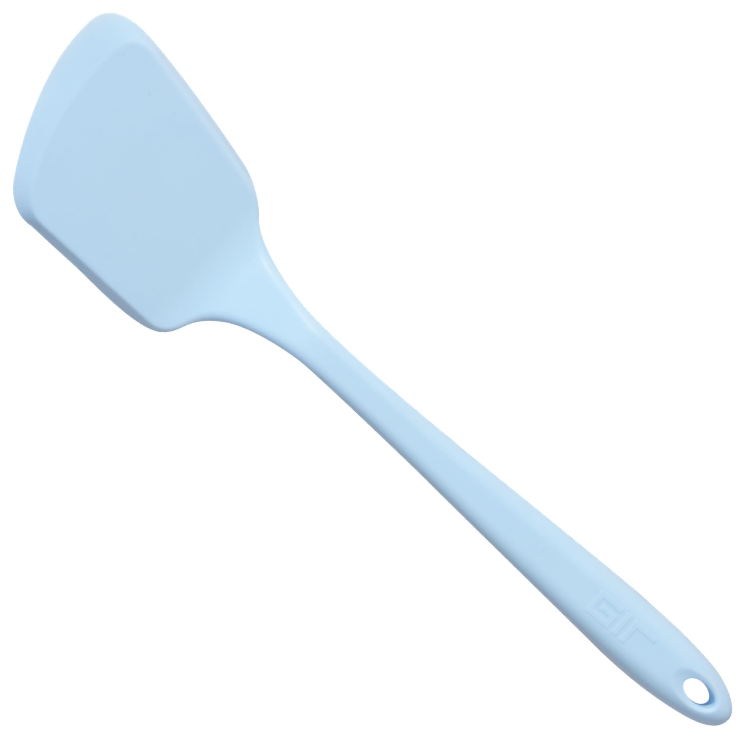 GIR: Get It Right - Premium Ultimate Silicone Spatula Turner - 12.6" x 3.0"x 0.7"- Seamless One Piece Design, Nonstick & Heat Resistant, Rubber Spatula, Baking & Cooking, BPA-Free - Light Blue | Amazon (US)