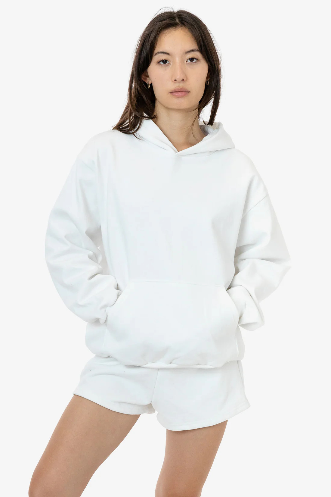 HF-09 Unisex - 14oz. Heavy Fleece Hooded Pullover Sweatshirt | Los Angeles Apparel