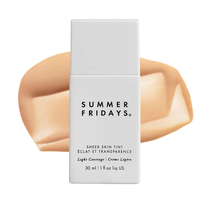 Sheer Skin Tint with Hyaluronic Acid + Squalane - Summer Fridays | Sephora | Sephora (US)