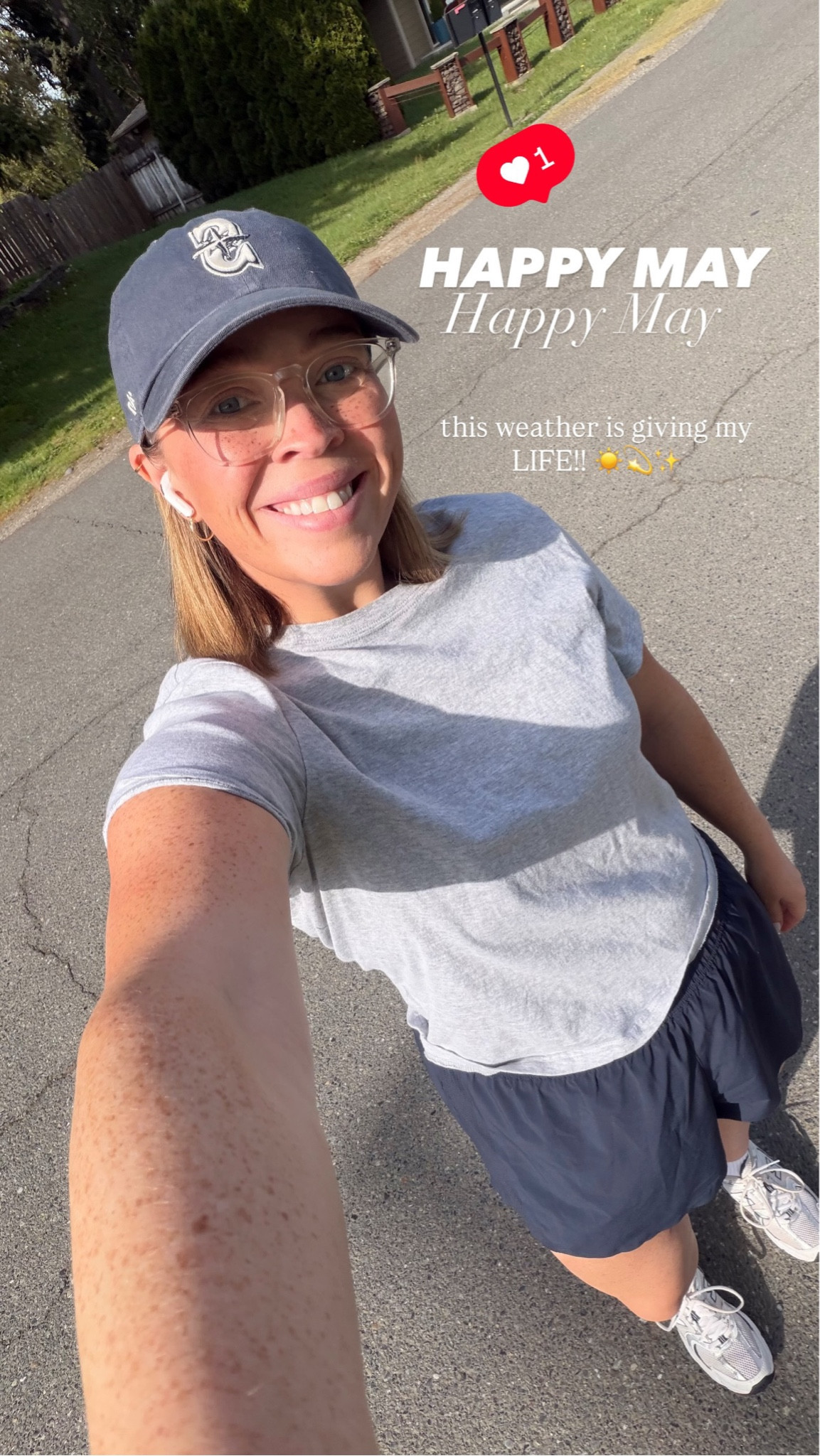 Spring Outdoor Walk Outfit 👟🩶💙 Size 10 | M\L | 5’4” 