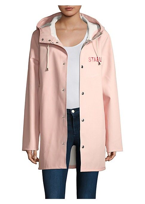 Pink Stutterheim Raincoat | Saks Fifth Avenue