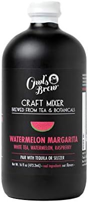 Watermelon Margarita Owl's Brew Cocktail Mixer, 16 Ounce Bottle | Amazon (US)