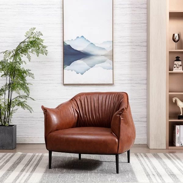 Amily Upholstered Barrel Chair | Wayfair North America