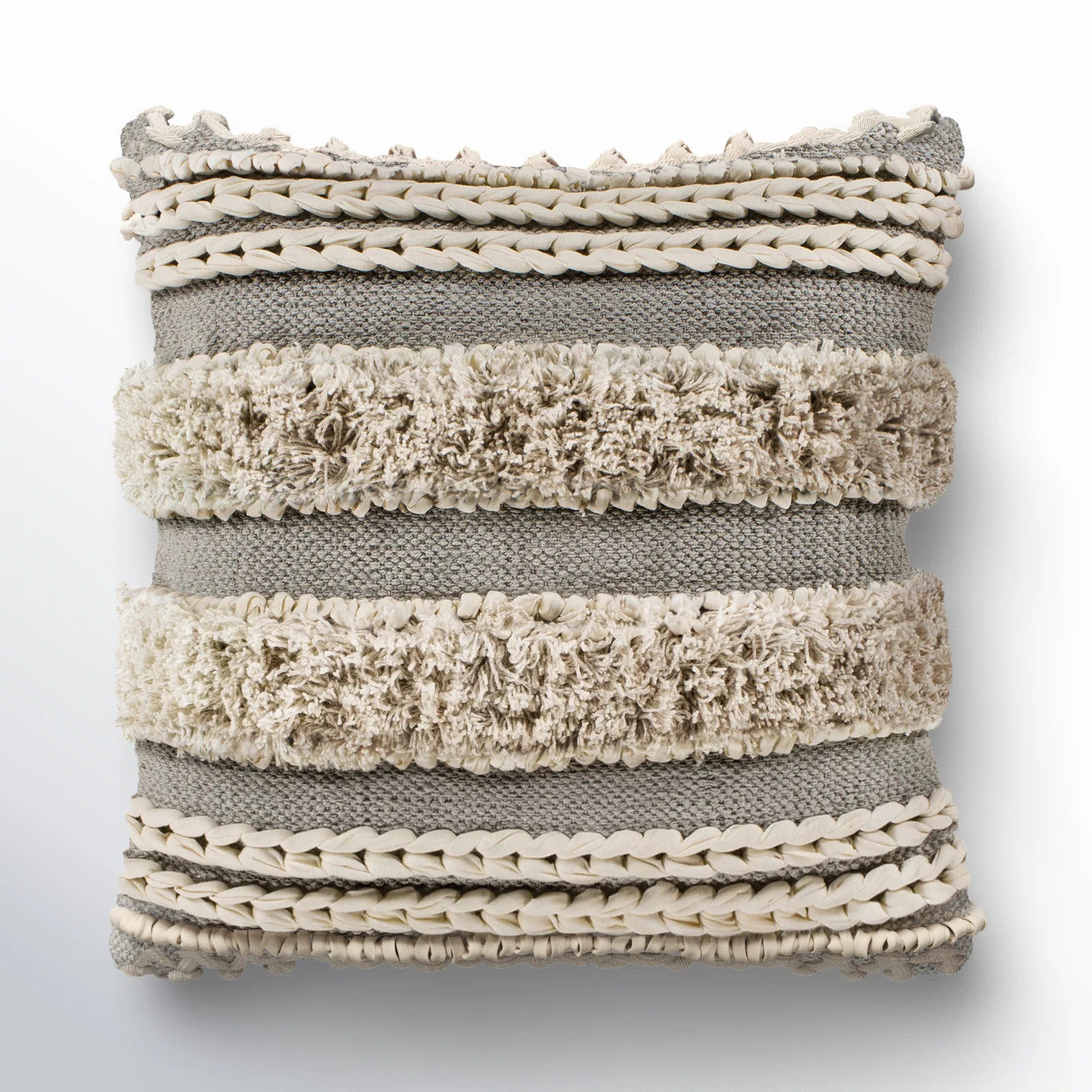 Venora Striped Cotton Throw Pillow | Wayfair North America