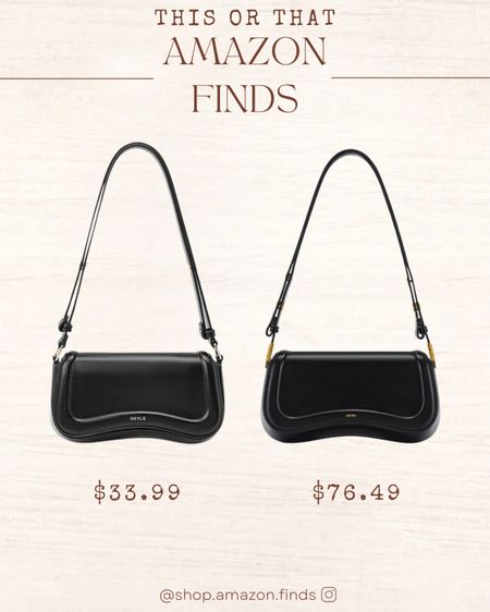 This or that, which of these black Amazon purses would you pick.

#LTKitbag #LTKsalealert #LTKstyletip
