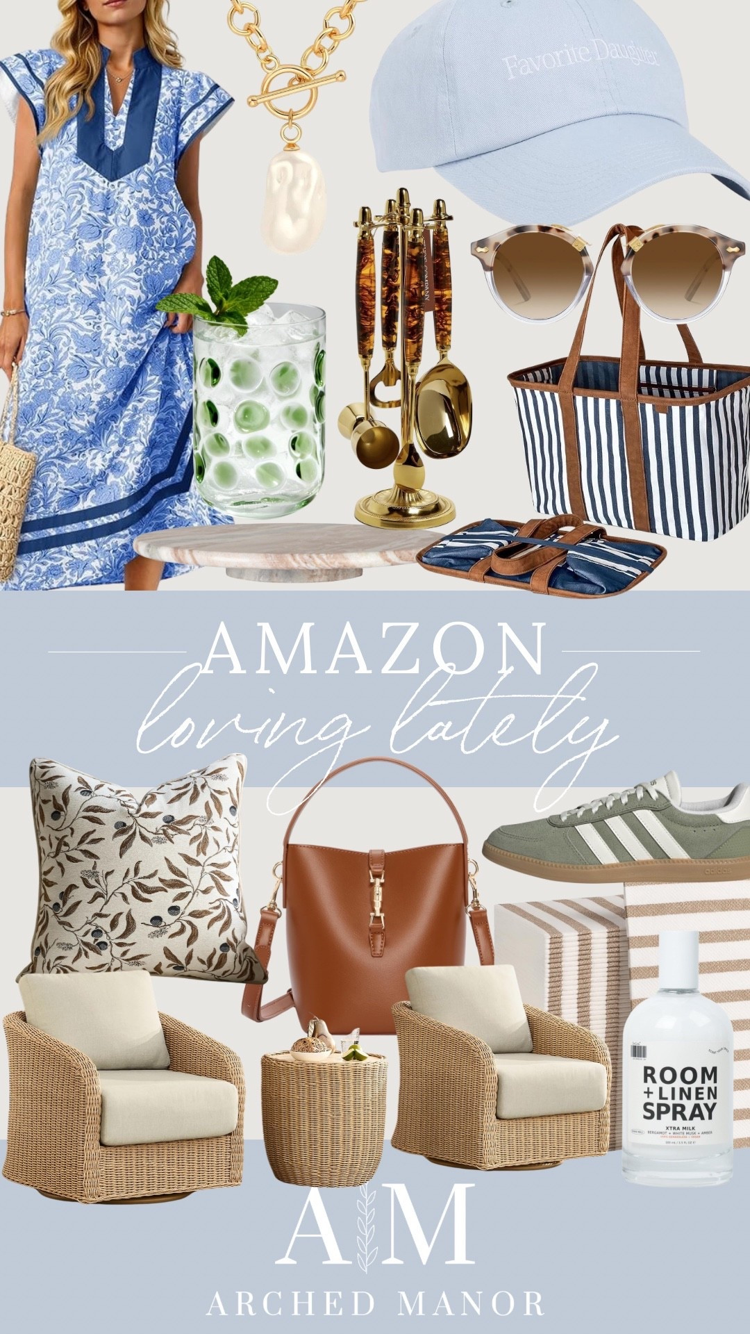 Amazing finds of the week, with a side of summer! How cute is this dress and leather bag? 

#LTKSeasonal #LTKootd #LTKHome