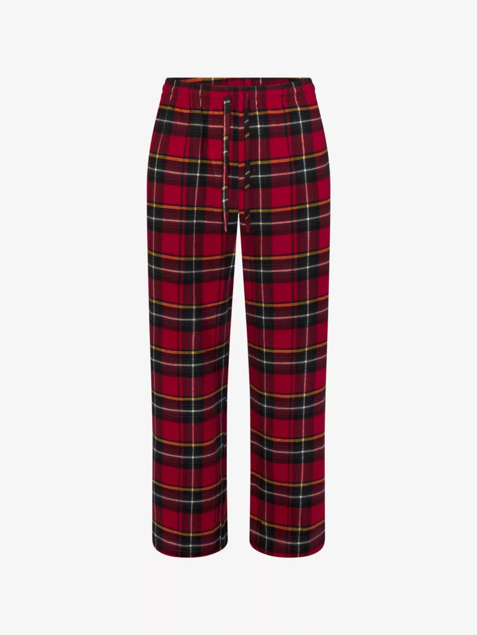 Checked Flannel Cotton Sleep Trousers | Selfridges